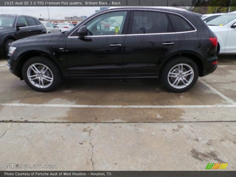 Brilliant Black / Black 2015 Audi Q5 3.0 TFSI Premium Plus quattro