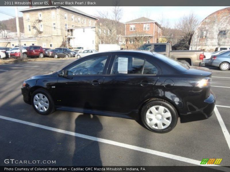 Tarmac Black Pearl / Black 2011 Mitsubishi Lancer ES
