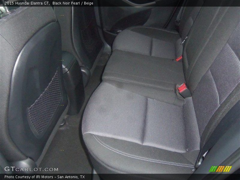 Rear Seat of 2015 Elantra GT 