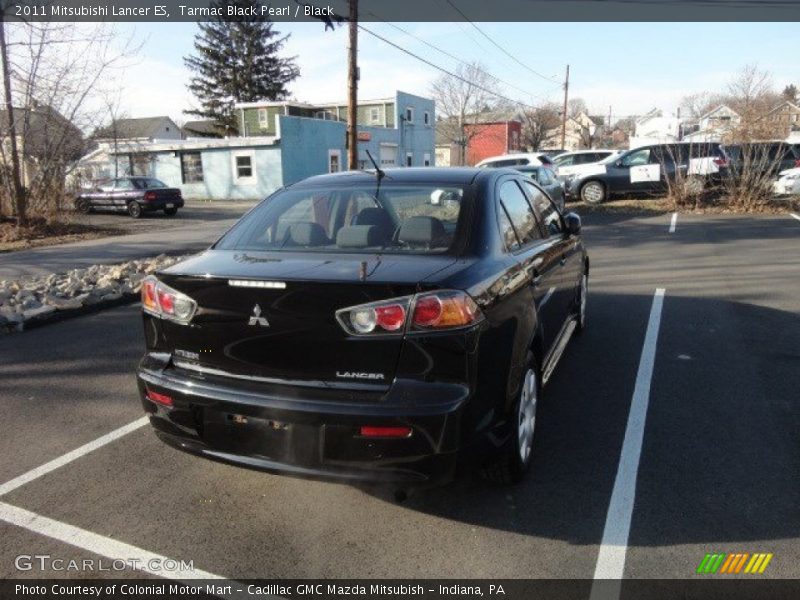 Tarmac Black Pearl / Black 2011 Mitsubishi Lancer ES
