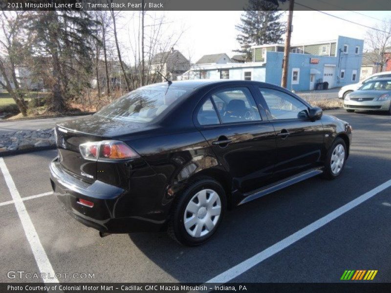 Tarmac Black Pearl / Black 2011 Mitsubishi Lancer ES