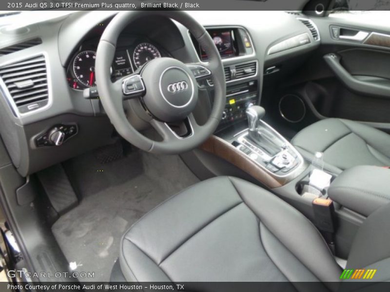 Brilliant Black / Black 2015 Audi Q5 3.0 TFSI Premium Plus quattro
