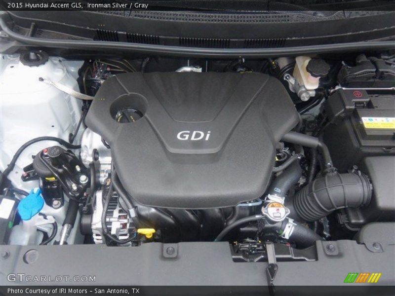  2015 Accent GLS Engine - 1.6 Liter GDI DOHC 16-Valve D-CVVT 4 Cylinder