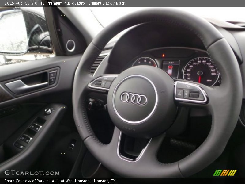 Brilliant Black / Black 2015 Audi Q5 3.0 TFSI Premium Plus quattro