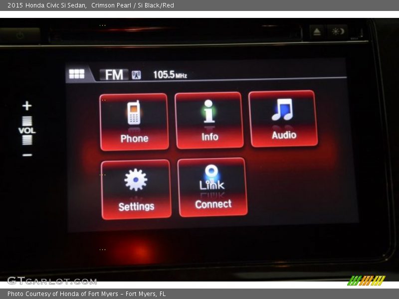 Crimson Pearl / Si Black/Red 2015 Honda Civic Si Sedan