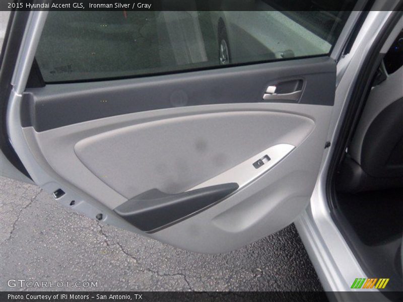 Ironman Silver / Gray 2015 Hyundai Accent GLS
