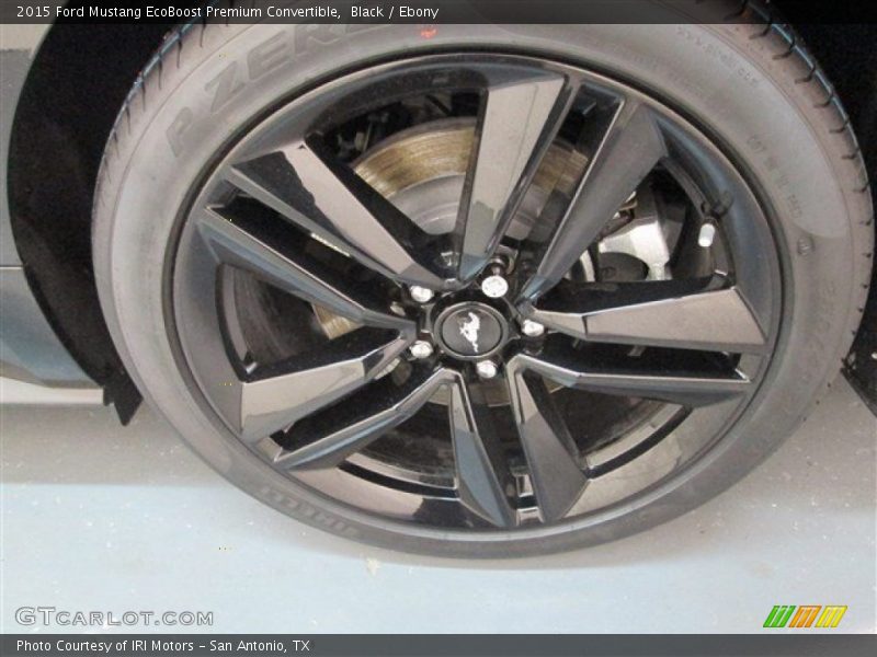  2015 Mustang EcoBoost Premium Convertible Wheel