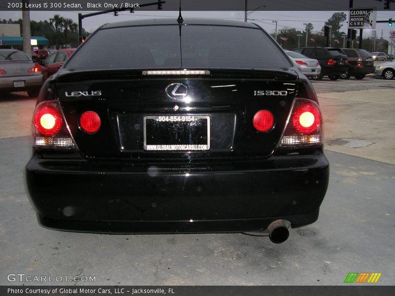 Black Onyx / Black 2003 Lexus IS 300 Sedan