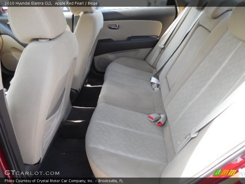 Apple Red Pearl / Beige 2010 Hyundai Elantra GLS