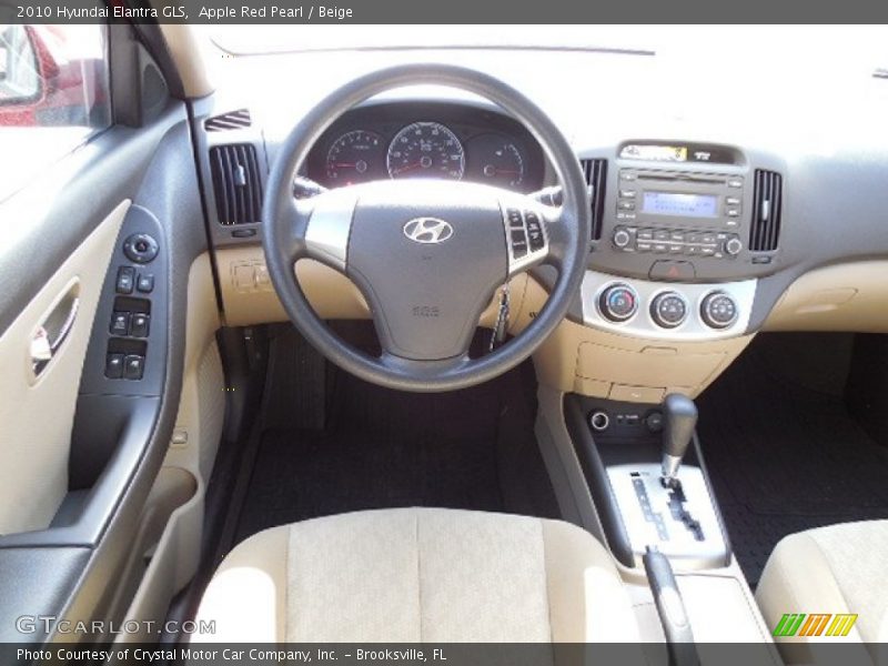 Apple Red Pearl / Beige 2010 Hyundai Elantra GLS