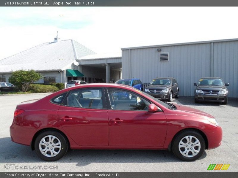 Apple Red Pearl / Beige 2010 Hyundai Elantra GLS