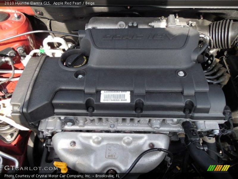 Apple Red Pearl / Beige 2010 Hyundai Elantra GLS