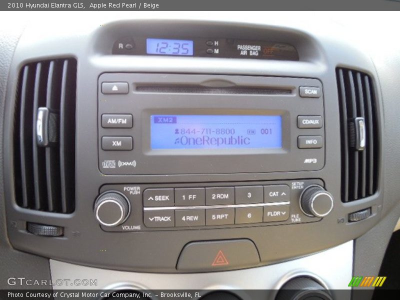 Apple Red Pearl / Beige 2010 Hyundai Elantra GLS