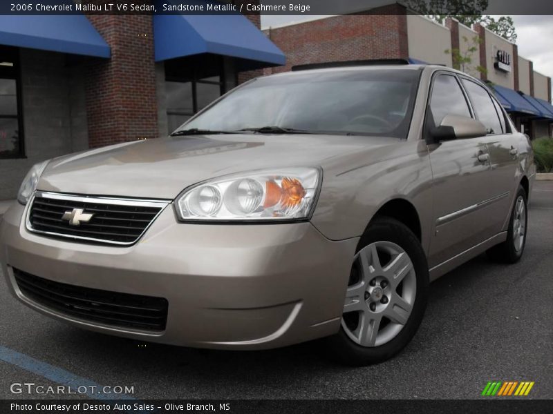 Sandstone Metallic / Cashmere Beige 2006 Chevrolet Malibu LT V6 Sedan