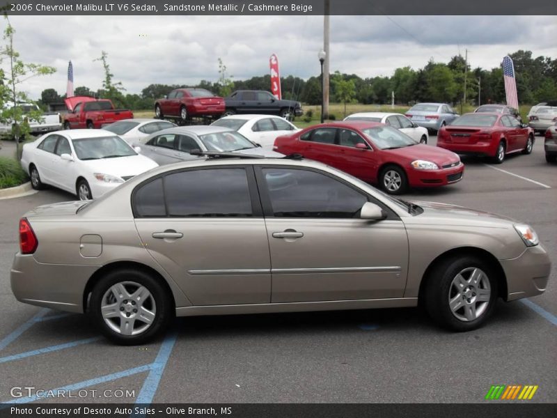 Sandstone Metallic / Cashmere Beige 2006 Chevrolet Malibu LT V6 Sedan