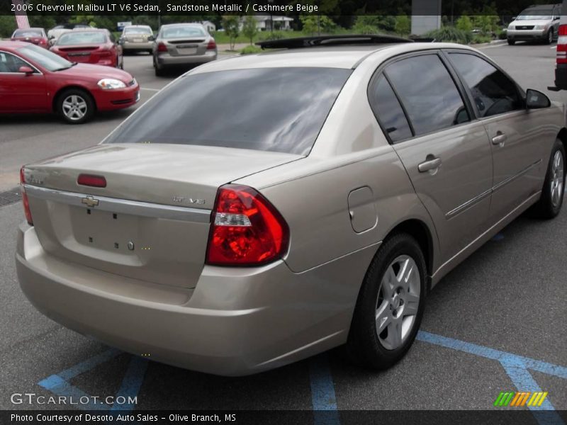 Sandstone Metallic / Cashmere Beige 2006 Chevrolet Malibu LT V6 Sedan