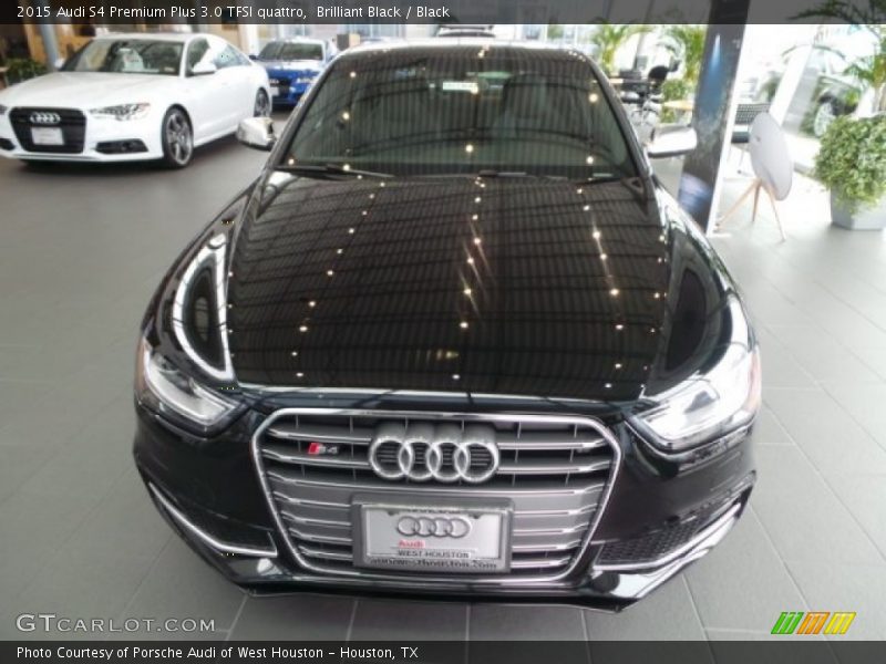 Brilliant Black / Black 2015 Audi S4 Premium Plus 3.0 TFSI quattro