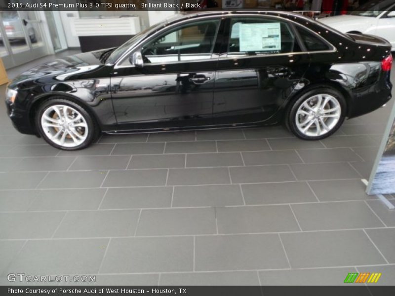 Brilliant Black / Black 2015 Audi S4 Premium Plus 3.0 TFSI quattro
