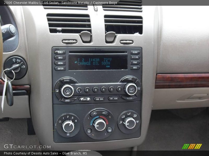 Sandstone Metallic / Cashmere Beige 2006 Chevrolet Malibu LT V6 Sedan