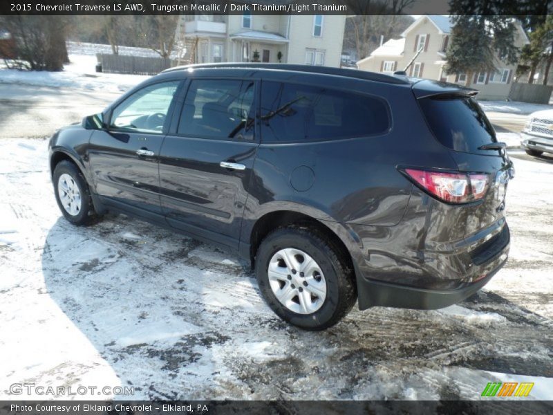 Tungsten Metallic / Dark Titanium/Light Titanium 2015 Chevrolet Traverse LS AWD