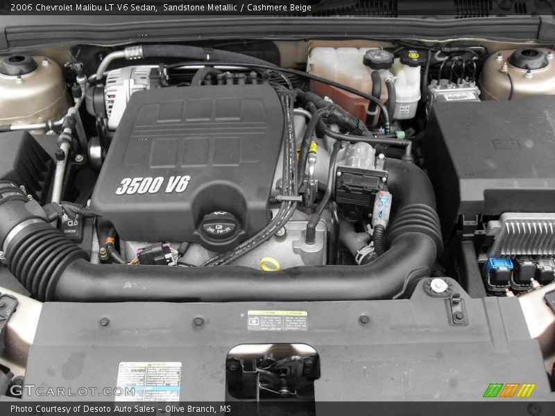 Sandstone Metallic / Cashmere Beige 2006 Chevrolet Malibu LT V6 Sedan