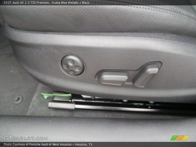 Scuba Blue Metallic / Black 2015 Audi A3 2.0 TDI Premium