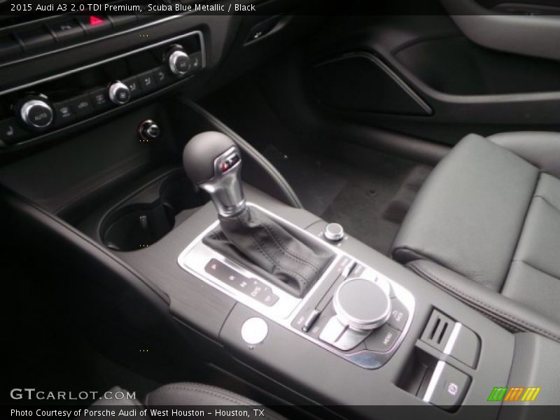 Scuba Blue Metallic / Black 2015 Audi A3 2.0 TDI Premium