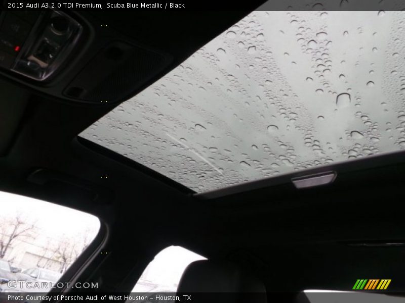 Scuba Blue Metallic / Black 2015 Audi A3 2.0 TDI Premium
