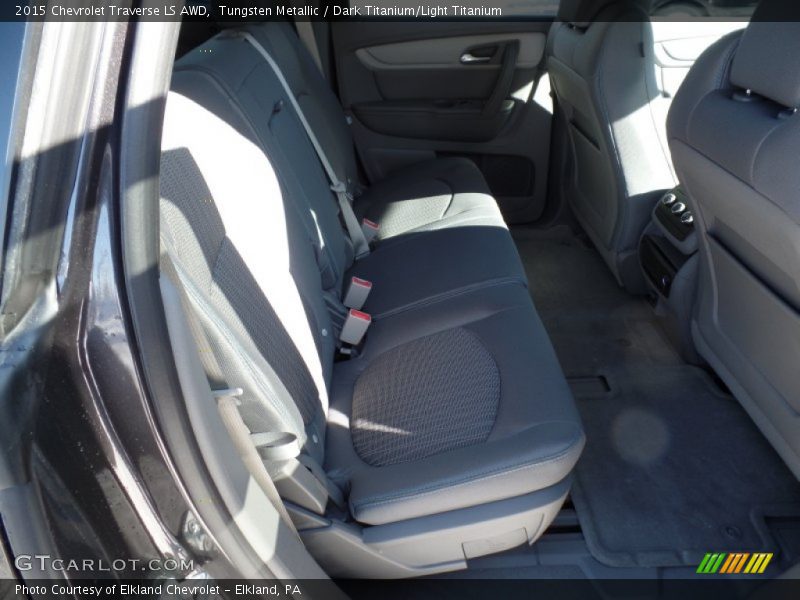 Tungsten Metallic / Dark Titanium/Light Titanium 2015 Chevrolet Traverse LS AWD