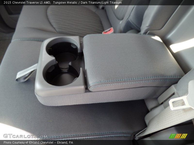 Tungsten Metallic / Dark Titanium/Light Titanium 2015 Chevrolet Traverse LS AWD