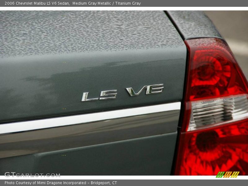 Medium Gray Metallic / Titanium Gray 2006 Chevrolet Malibu LS V6 Sedan