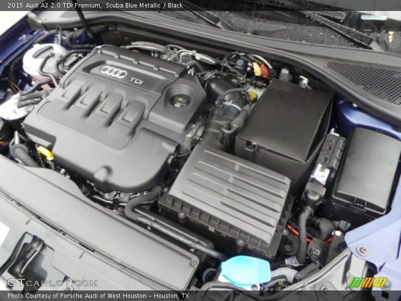  2015 A3 2.0 TDI Premium Engine - 2.0 Liter TDI DOHC 16-Valve Turbo-Diesel 4 Cylinder