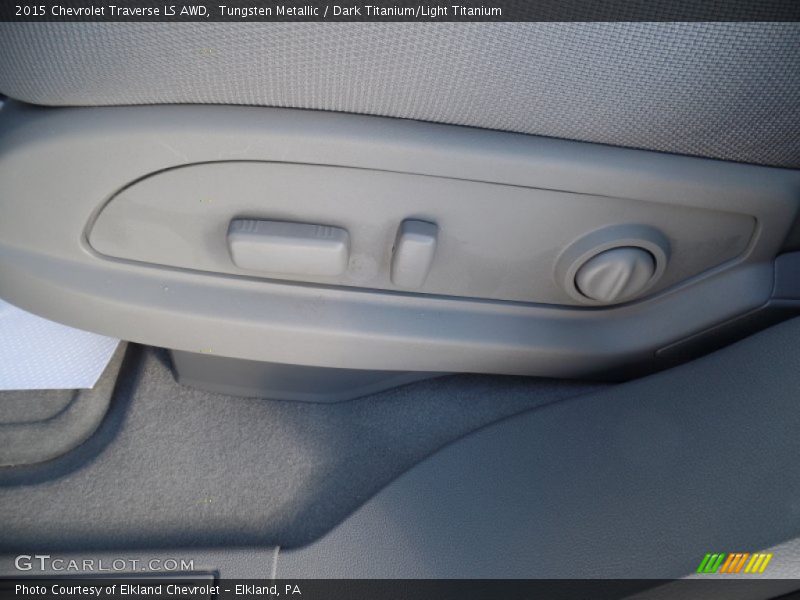 Tungsten Metallic / Dark Titanium/Light Titanium 2015 Chevrolet Traverse LS AWD