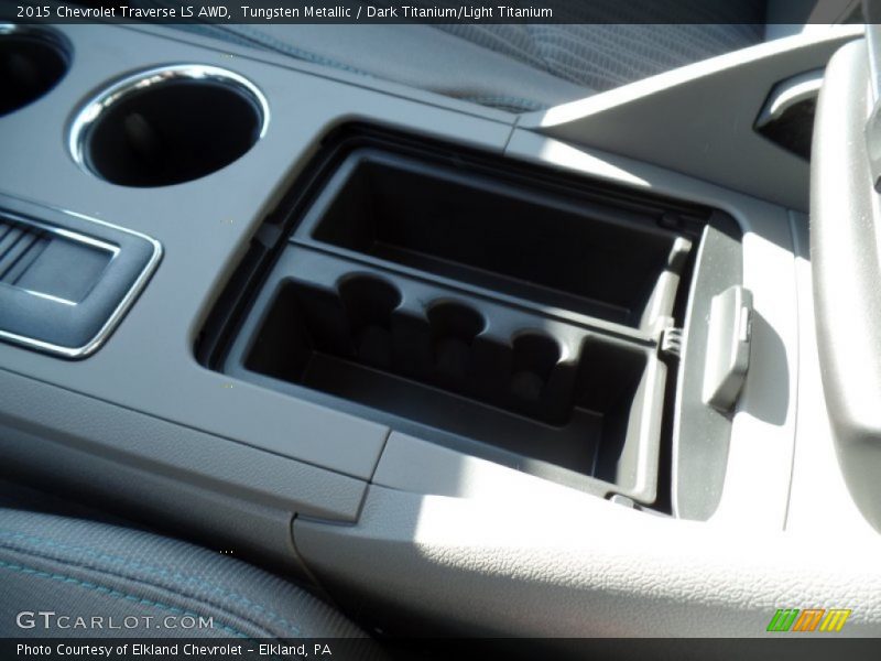 Tungsten Metallic / Dark Titanium/Light Titanium 2015 Chevrolet Traverse LS AWD