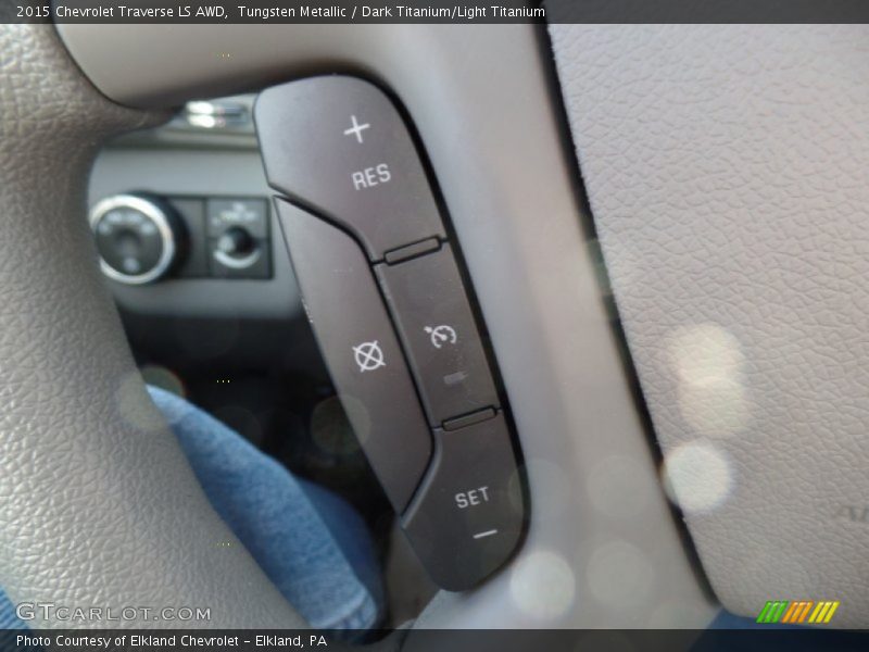 Tungsten Metallic / Dark Titanium/Light Titanium 2015 Chevrolet Traverse LS AWD