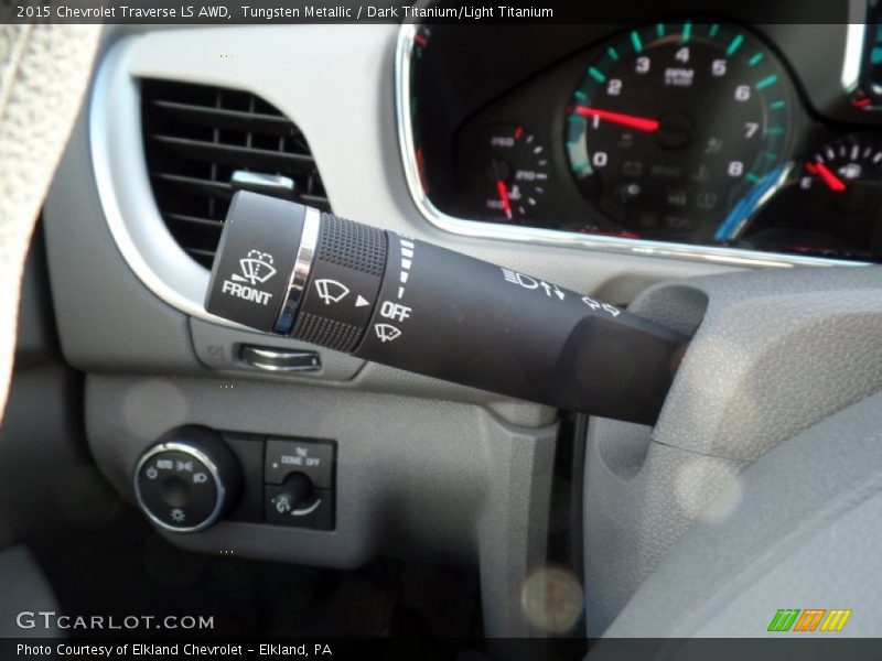 Tungsten Metallic / Dark Titanium/Light Titanium 2015 Chevrolet Traverse LS AWD