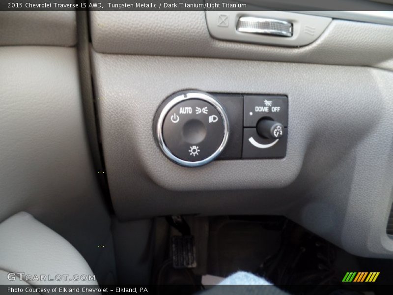 Tungsten Metallic / Dark Titanium/Light Titanium 2015 Chevrolet Traverse LS AWD