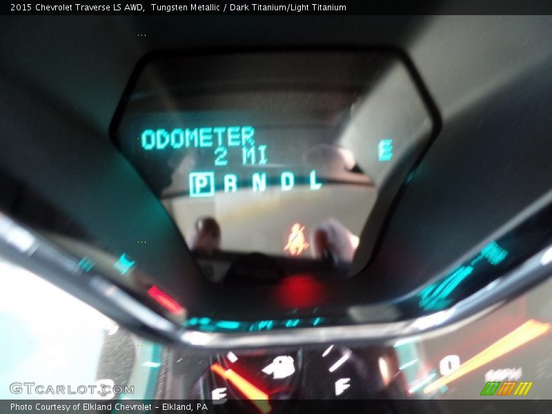 Tungsten Metallic / Dark Titanium/Light Titanium 2015 Chevrolet Traverse LS AWD