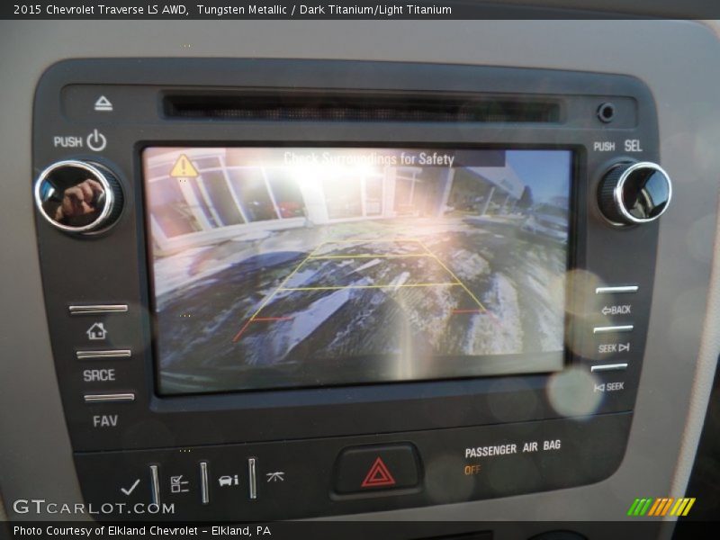 Tungsten Metallic / Dark Titanium/Light Titanium 2015 Chevrolet Traverse LS AWD