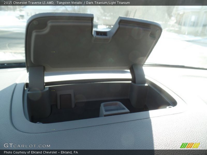 Tungsten Metallic / Dark Titanium/Light Titanium 2015 Chevrolet Traverse LS AWD