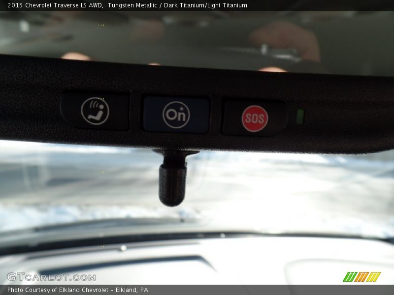Tungsten Metallic / Dark Titanium/Light Titanium 2015 Chevrolet Traverse LS AWD