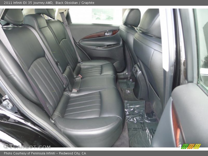 Black Obsidian / Graphite 2011 Infiniti EX 35 Journey AWD