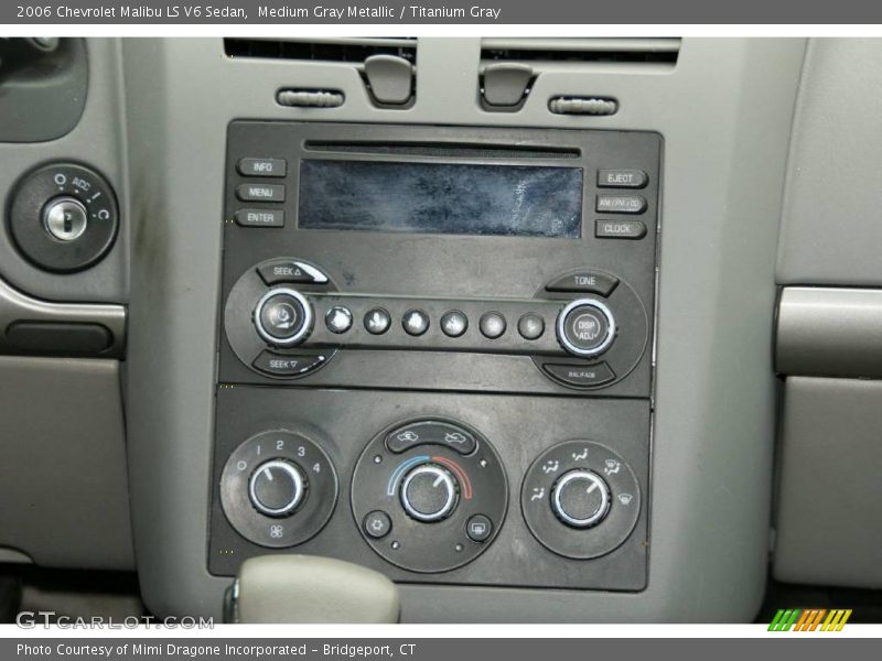 Medium Gray Metallic / Titanium Gray 2006 Chevrolet Malibu LS V6 Sedan