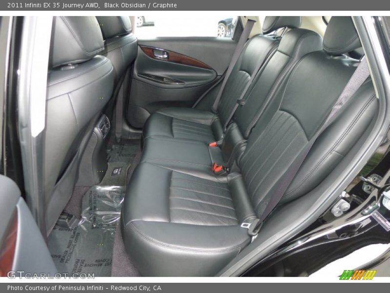 Black Obsidian / Graphite 2011 Infiniti EX 35 Journey AWD