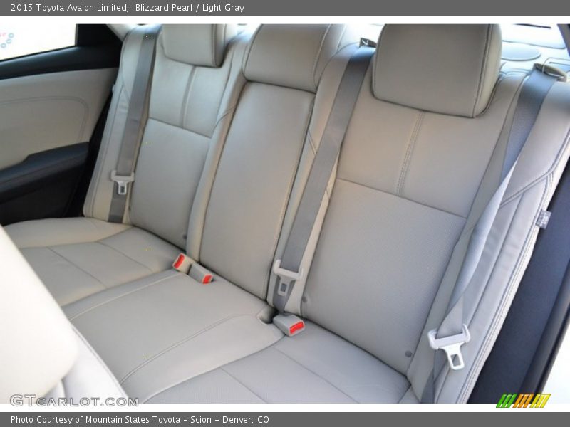 Blizzard Pearl / Light Gray 2015 Toyota Avalon Limited