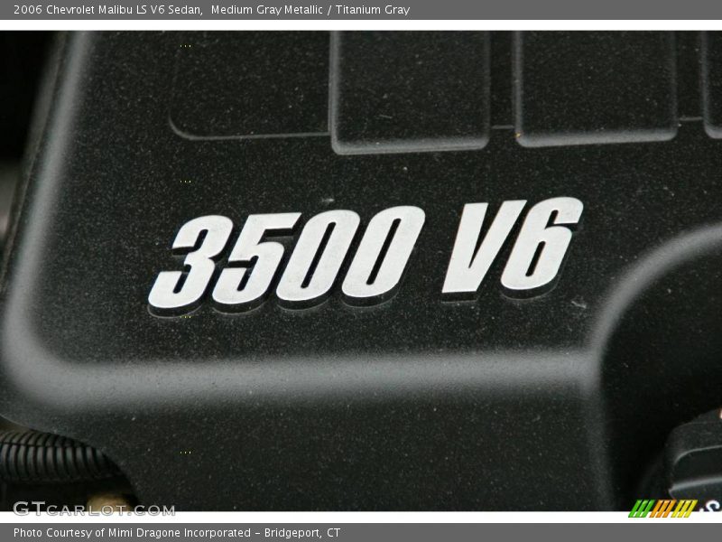 Medium Gray Metallic / Titanium Gray 2006 Chevrolet Malibu LS V6 Sedan