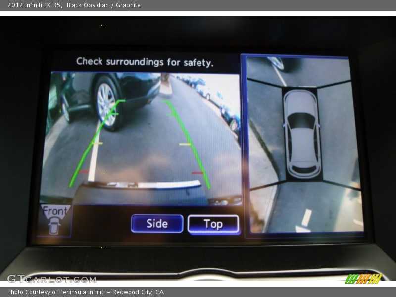 Black Obsidian / Graphite 2012 Infiniti FX 35