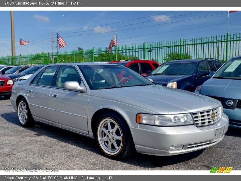 Sterling / Pewter 2000 Cadillac Seville STS