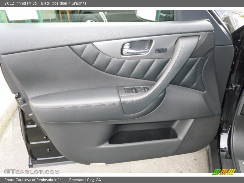 Black Obsidian / Graphite 2012 Infiniti FX 35