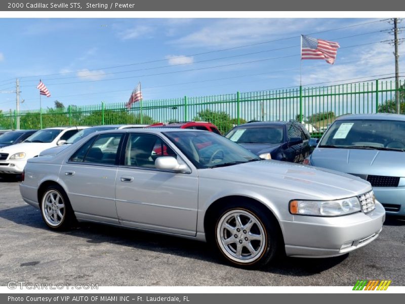 Sterling / Pewter 2000 Cadillac Seville STS